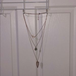 Layered necklace